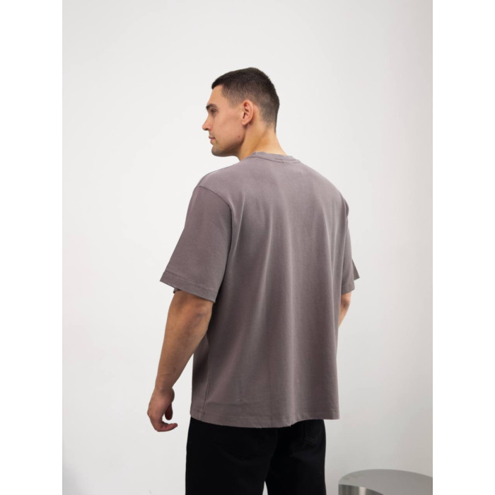 Oversize футболка з принтом