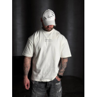 Oversize футболка з принтом