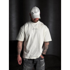 Oversize футболка з принтом