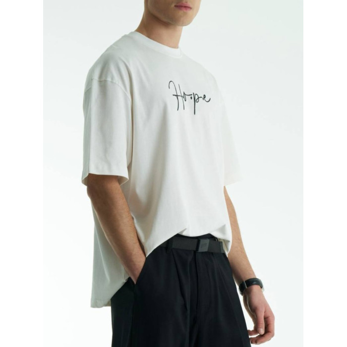 Oversize футболка з принтом