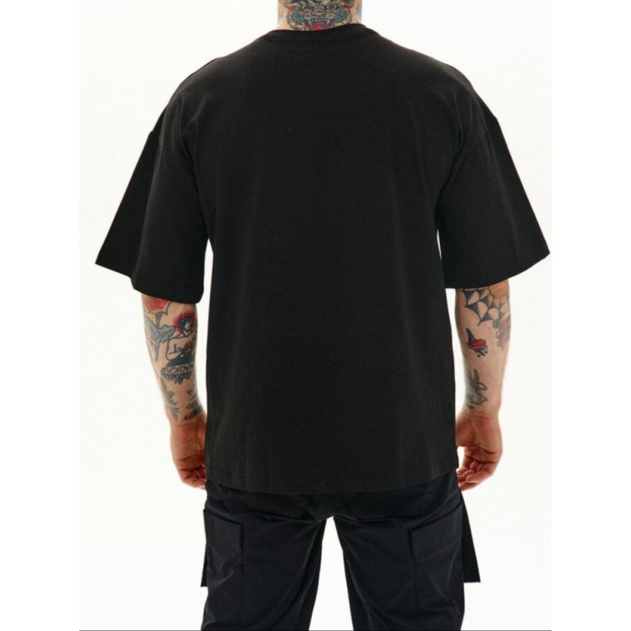 Oversize футболка з принтом