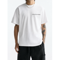 Oversize футболка з принтом