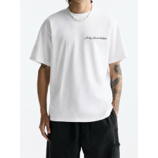 Oversize футболка з принтом