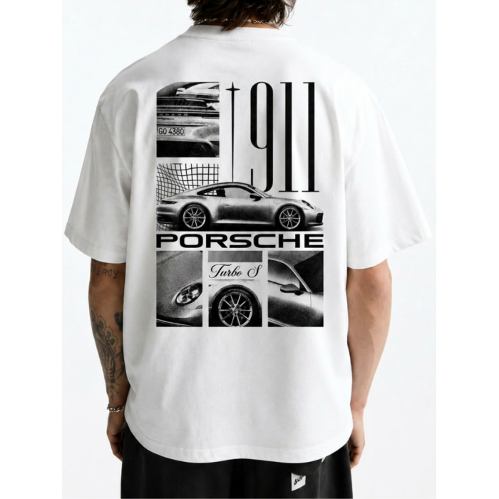 Oversize футболка з принтом