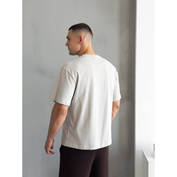 Oversize футболка з принтом