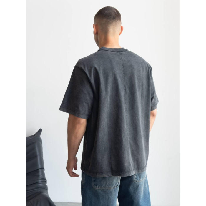 Oversize футболка з кишенею