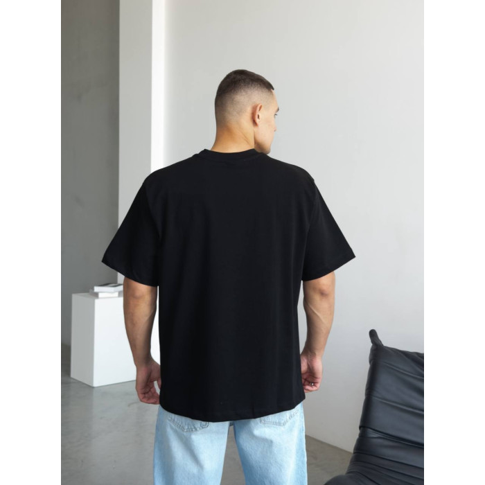 Oversize футболка з принтом