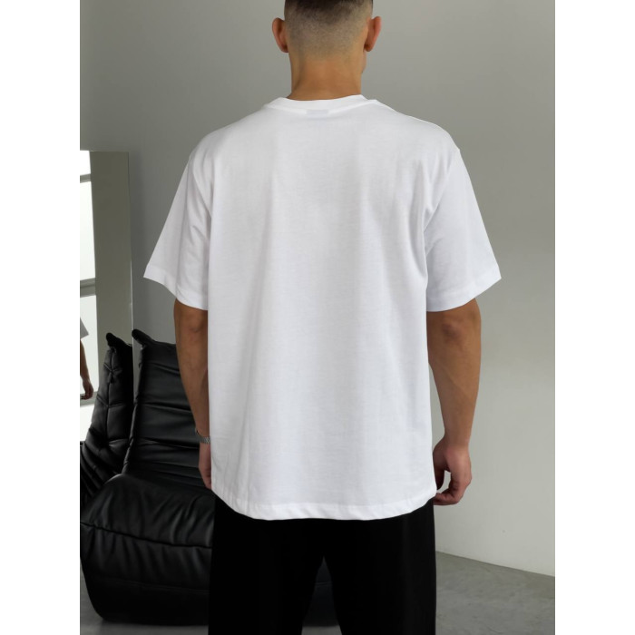 Oversize футболка з принтом