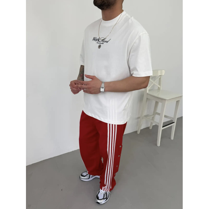 Oversize футболка з принтом