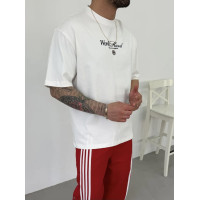 Oversize футболка з принтом