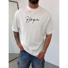 Oversize футболка з принтом