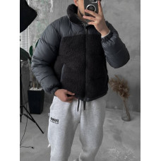 Зимова плюшева куртка
