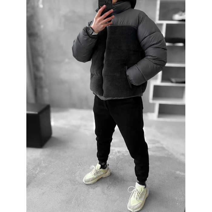 Зимова плюшева куртка
