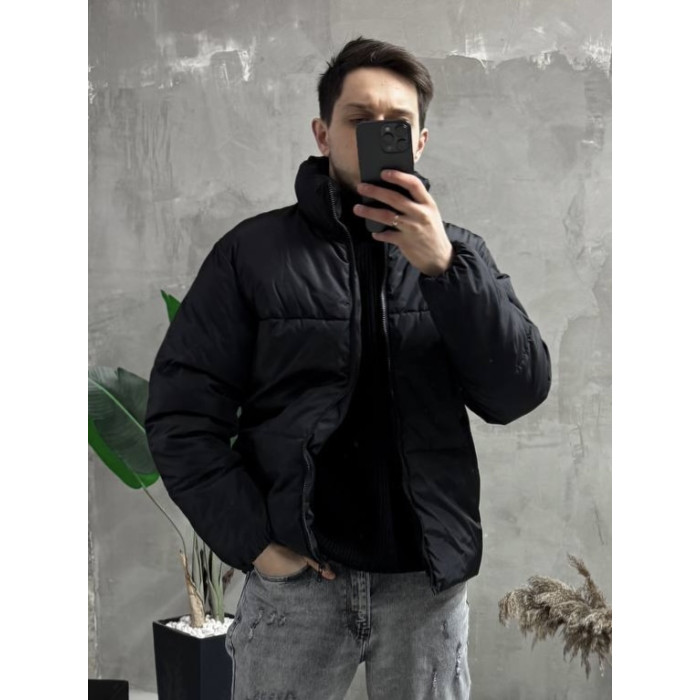 Зимова стьобана куртка oversize