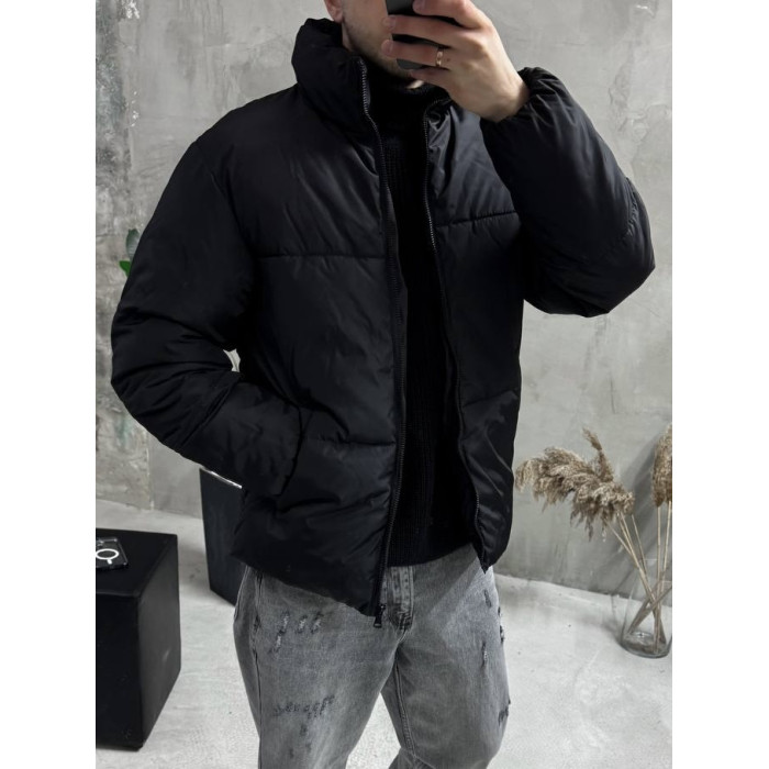 Зимова стьобана куртка oversize