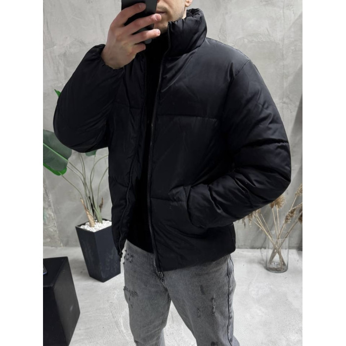 Зимова стьобана куртка oversize