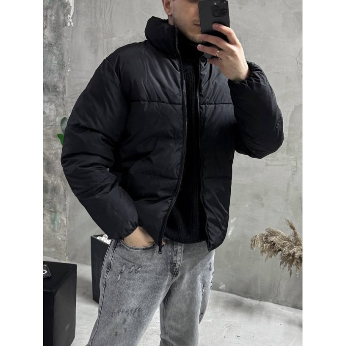 Зимова стьобана куртка oversize