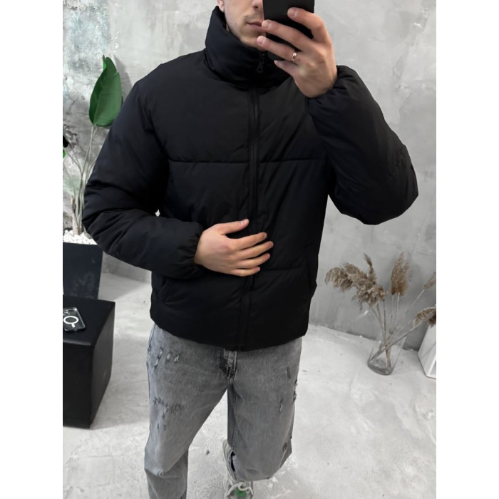 Зимова стьобана куртка oversize