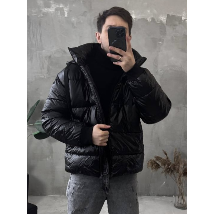 Зимова стьобана куртка oversize