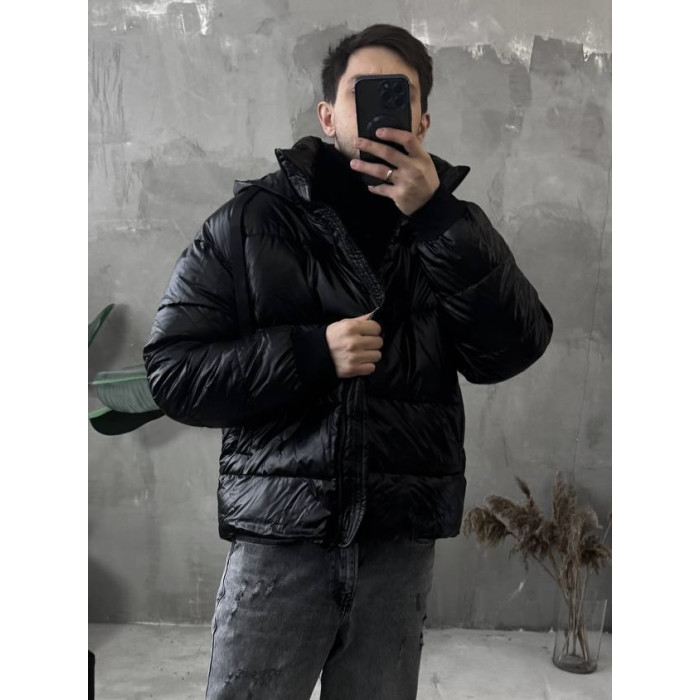 Зимова стьобана куртка oversize
