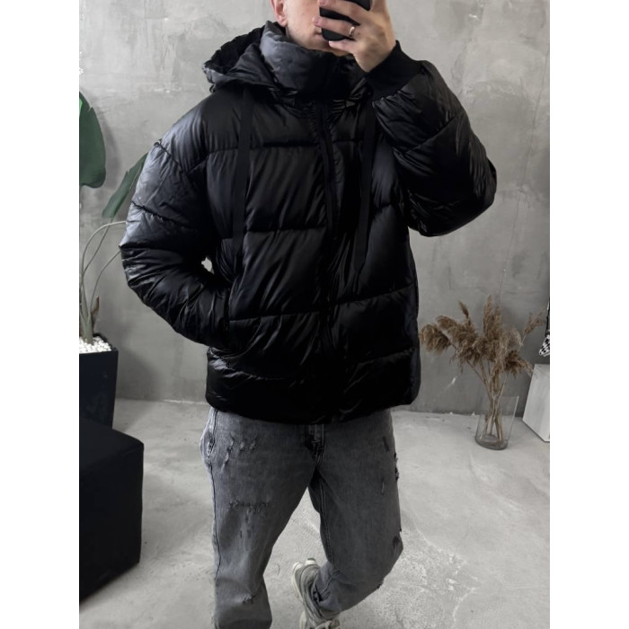 Зимова стьобана куртка oversize