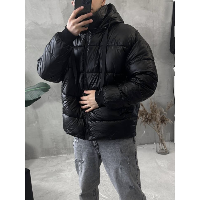 Зимова стьобана куртка oversize