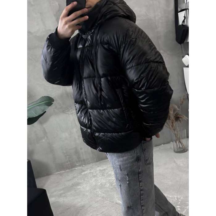 Зимова стьобана куртка oversize
