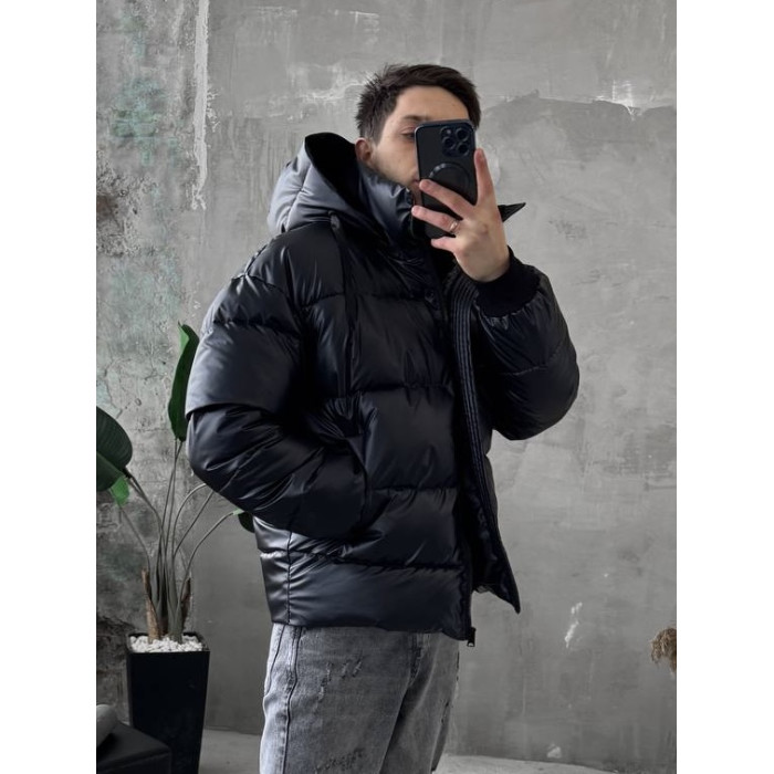 Зимова стьобана куртка oversize