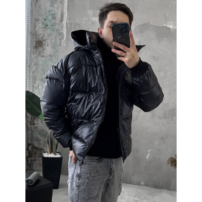 Зимова стьобана куртка oversize