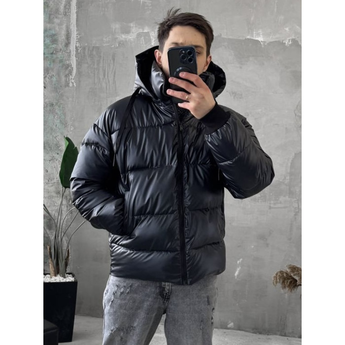 Зимова стьобана куртка oversize