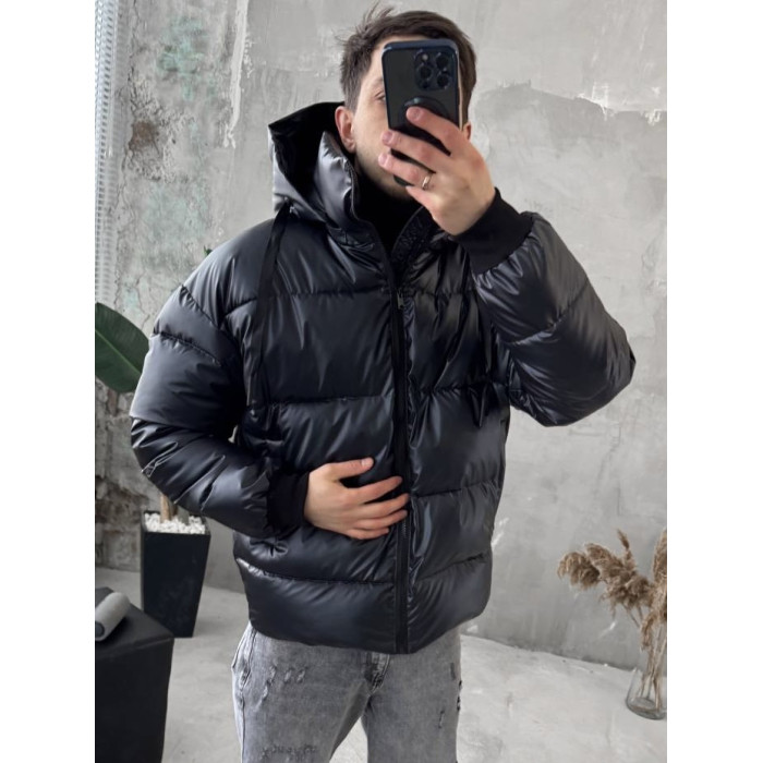 Зимова стьобана куртка oversize