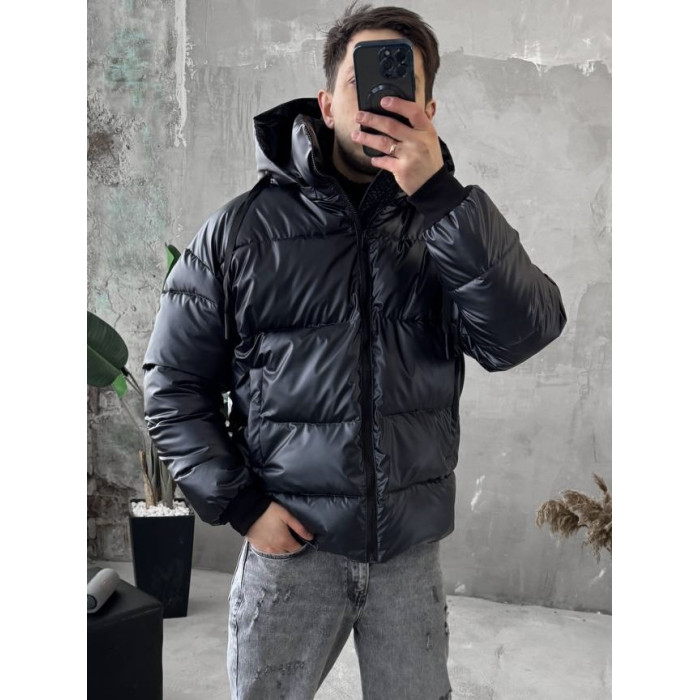 Зимова стьобана куртка oversize