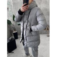 Зимова стьобана куртка