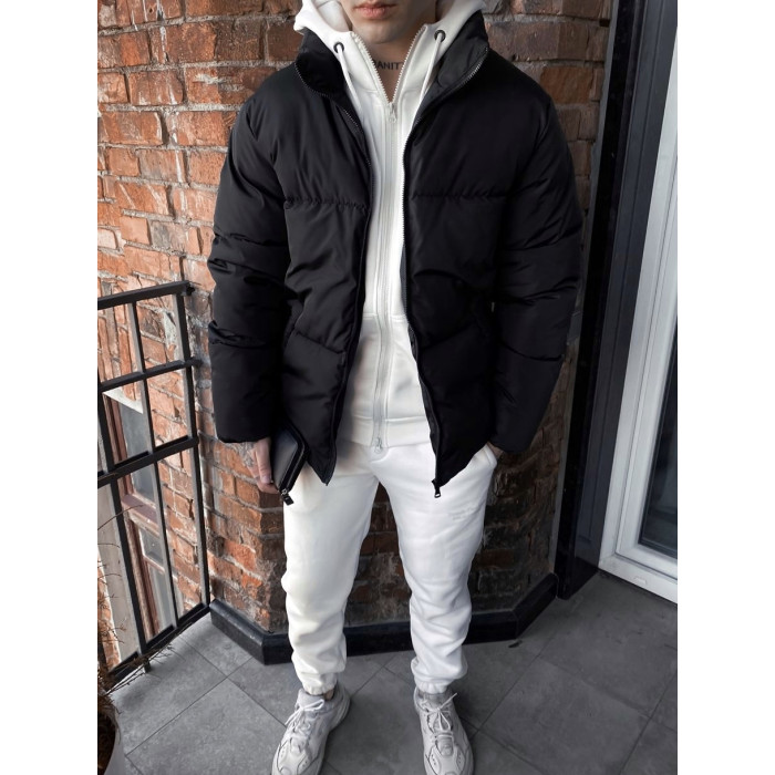 Зимова стьобана куртка oversize