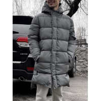 Зимова стьобана куртка oversize