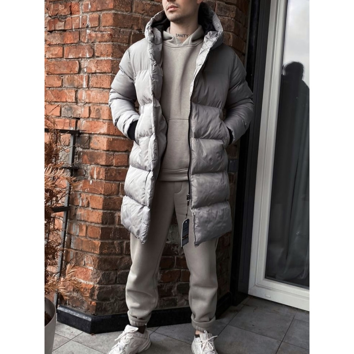 Зимова стьобана куртка oversize