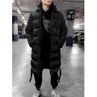 Зимова стьобана куртка oversize