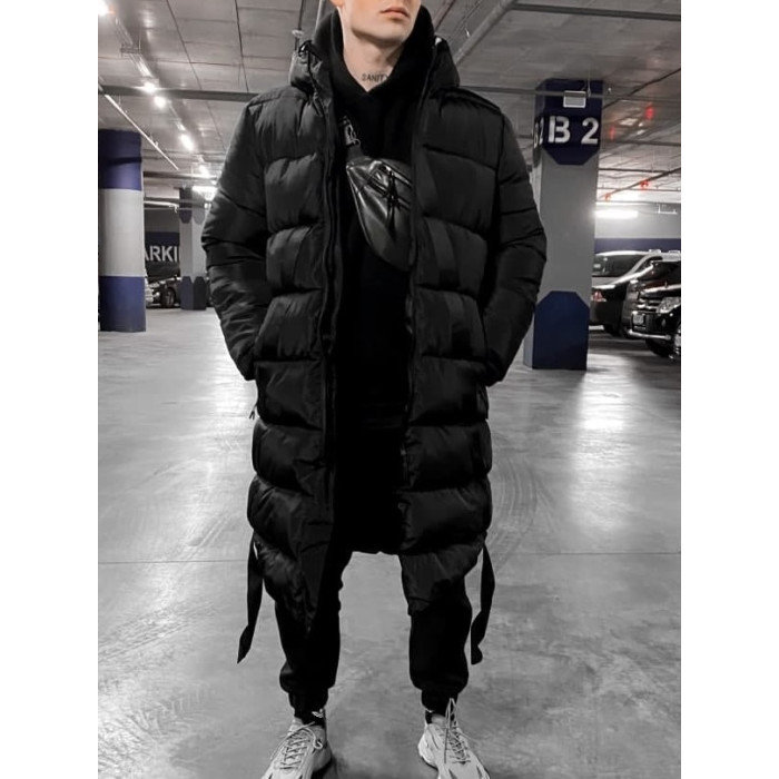 Зимова стьобана куртка oversize