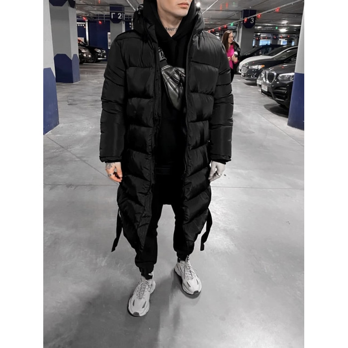 Зимова стьобана куртка oversize