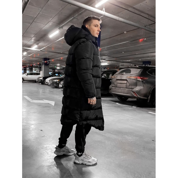 Зимова стьобана куртка oversize