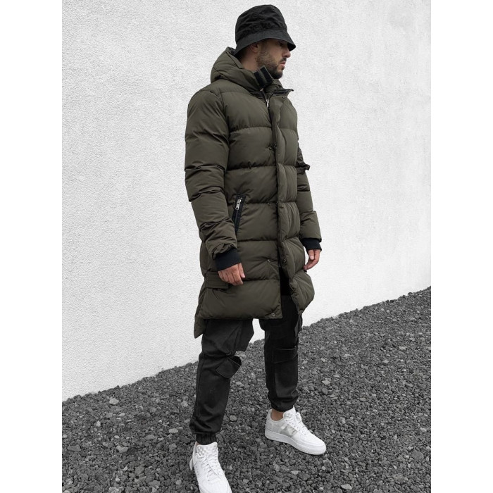 Зимова стьобана куртка oversize