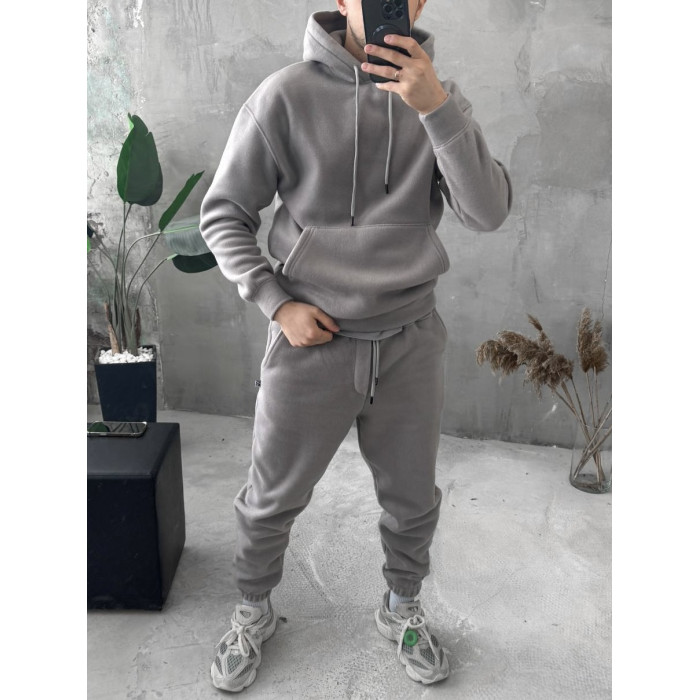 Флісовий oversize костюм