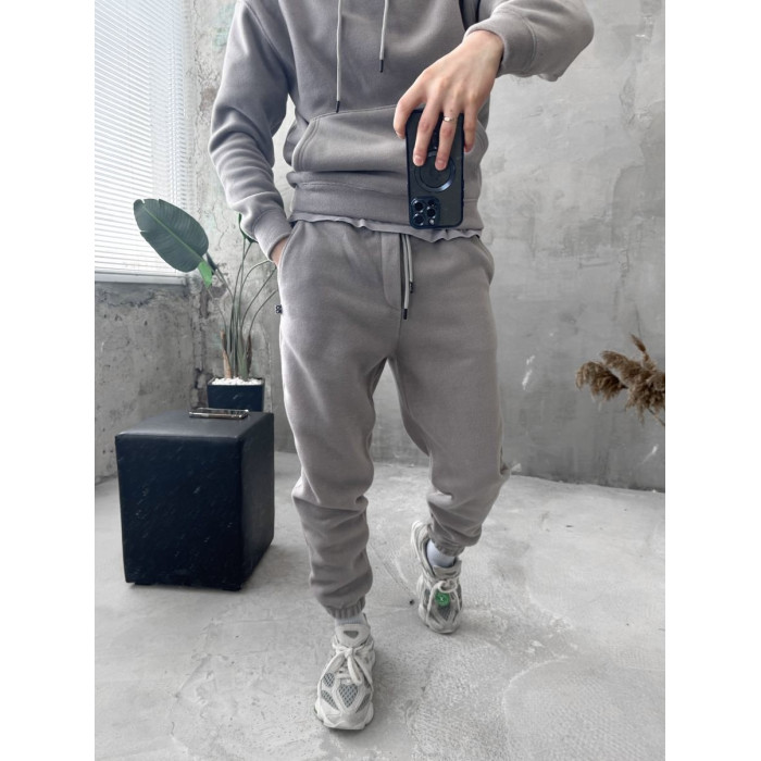 Флісовий oversize костюм