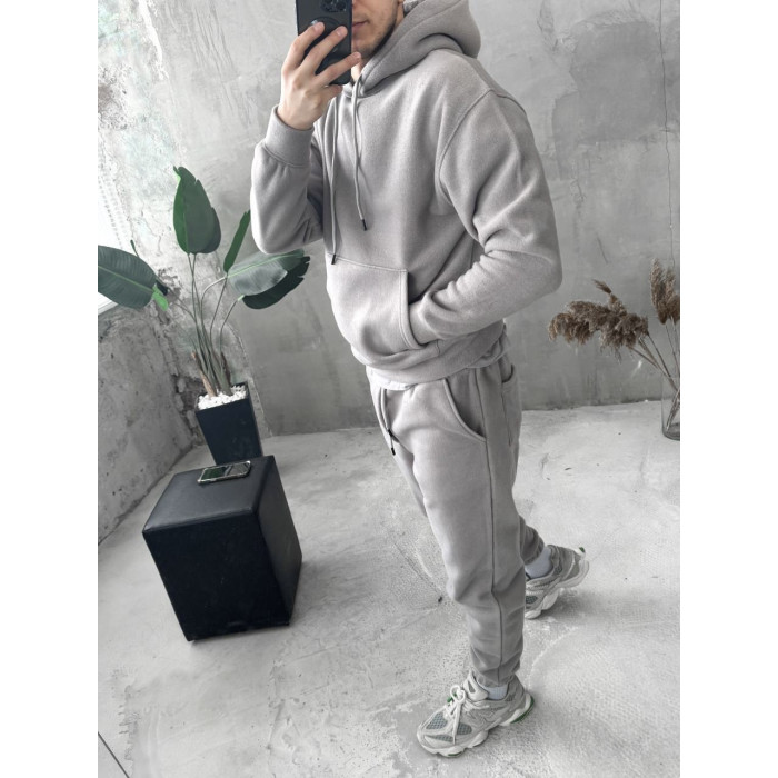 Флісовий oversize костюм