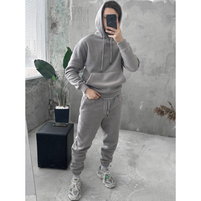 Флісовий oversize костюм