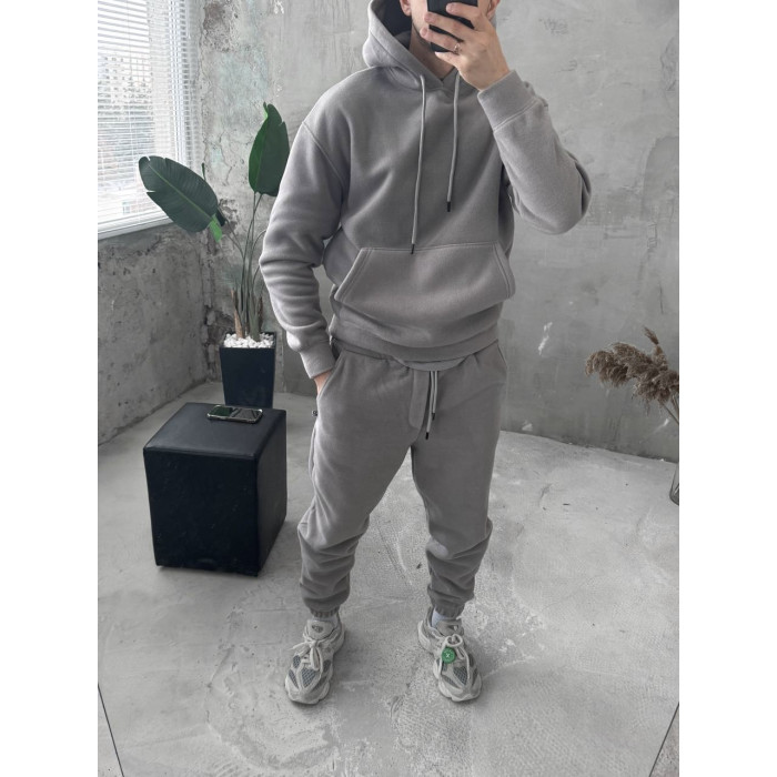 Флісовий oversize костюм