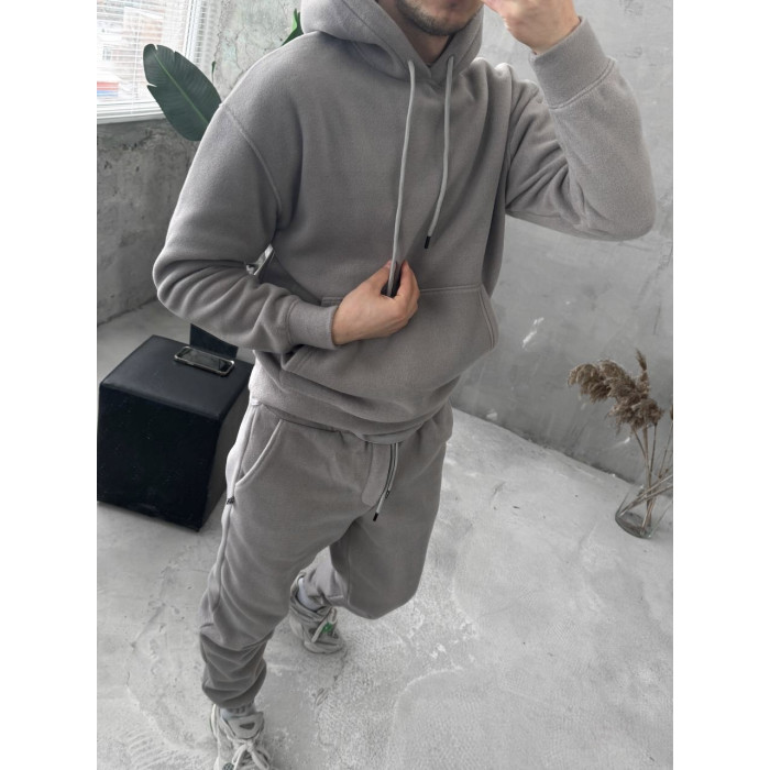Флісовий oversize костюм