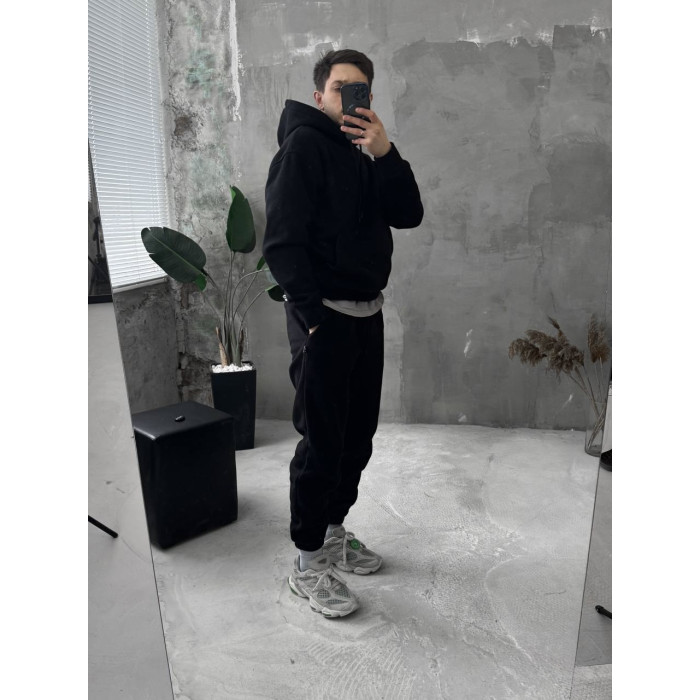 Флісовий oversize костюм