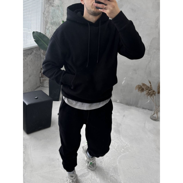 Флісовий oversize костюм