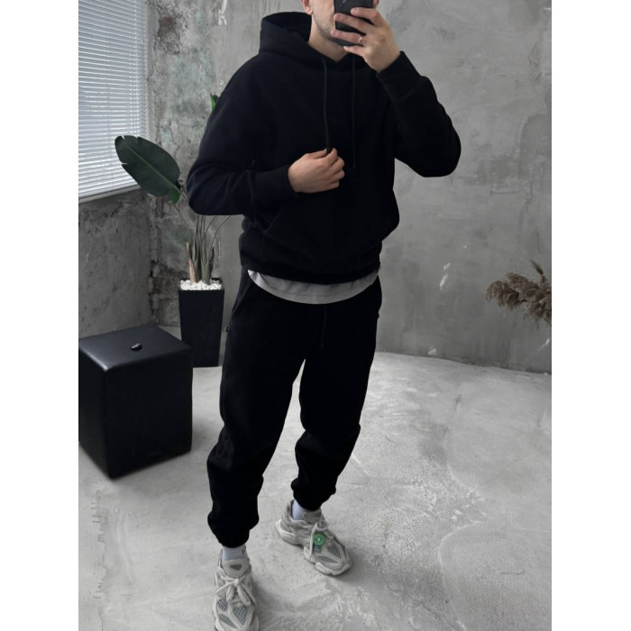 Флісовий oversize костюм